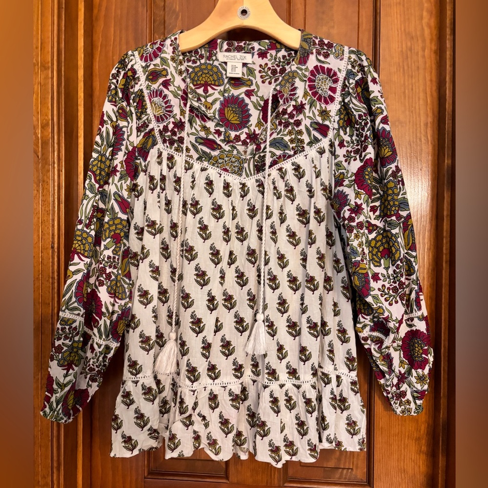 Rachel Zoe peasant top